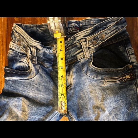 Zara TRF moto acid wash jeans - Picture 6 of 10